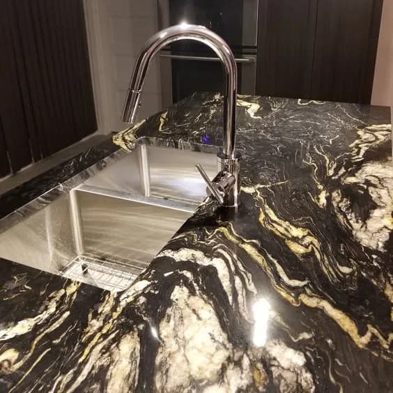 Granite Titanium gold 