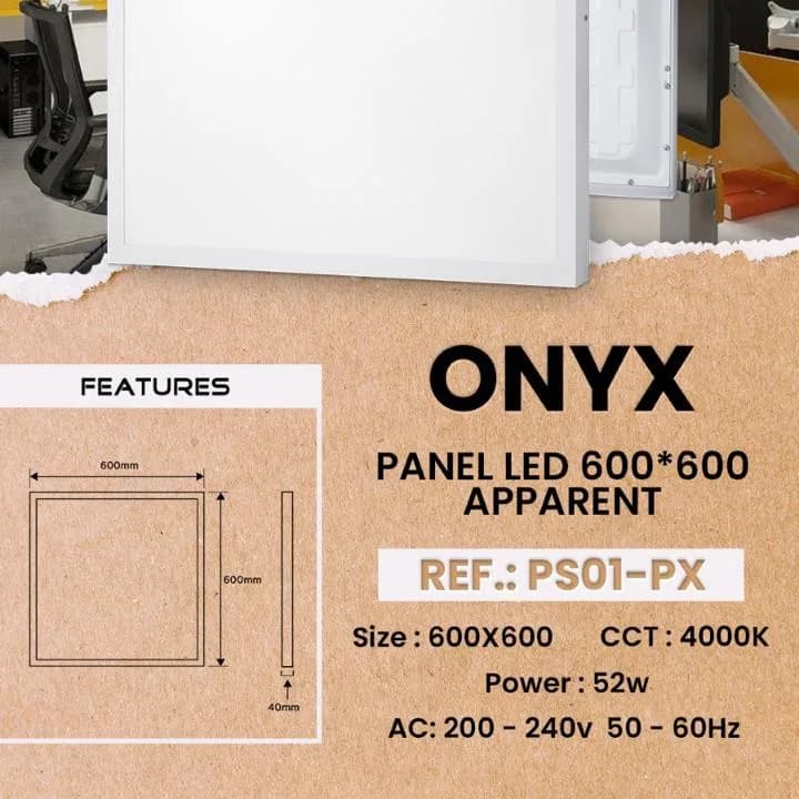 PANEL LED 600 *600 apparent