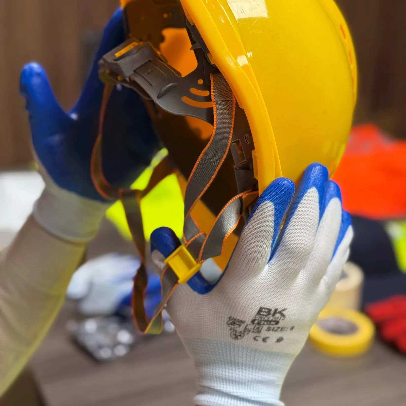 Gants Nitrile Anticoupure de protection 