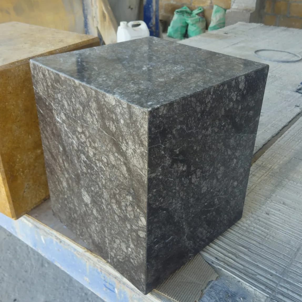 Cube en Marbre Naturel
