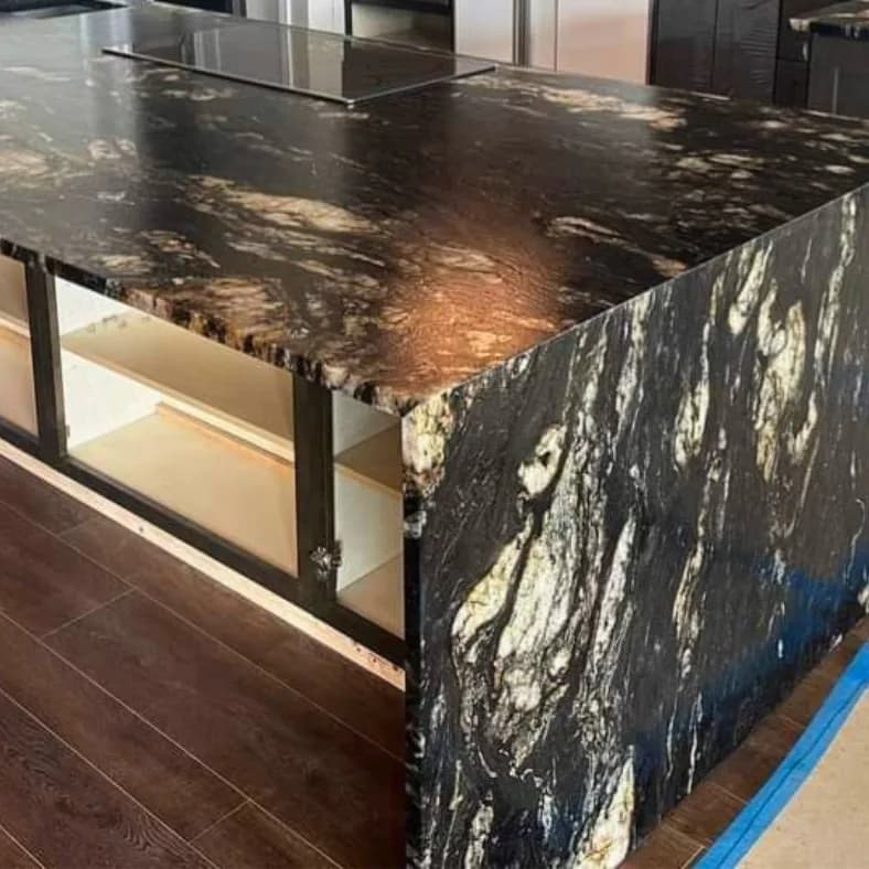 Granite Titanium gold 