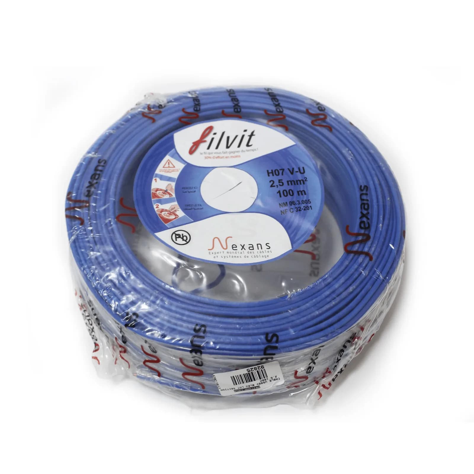 BOBINE CABLE U500V 2.5mm² NEXANS/INGELEC
