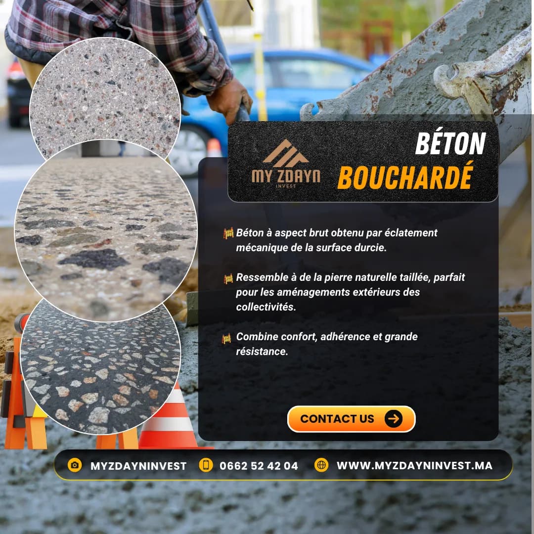 Béton decoratif