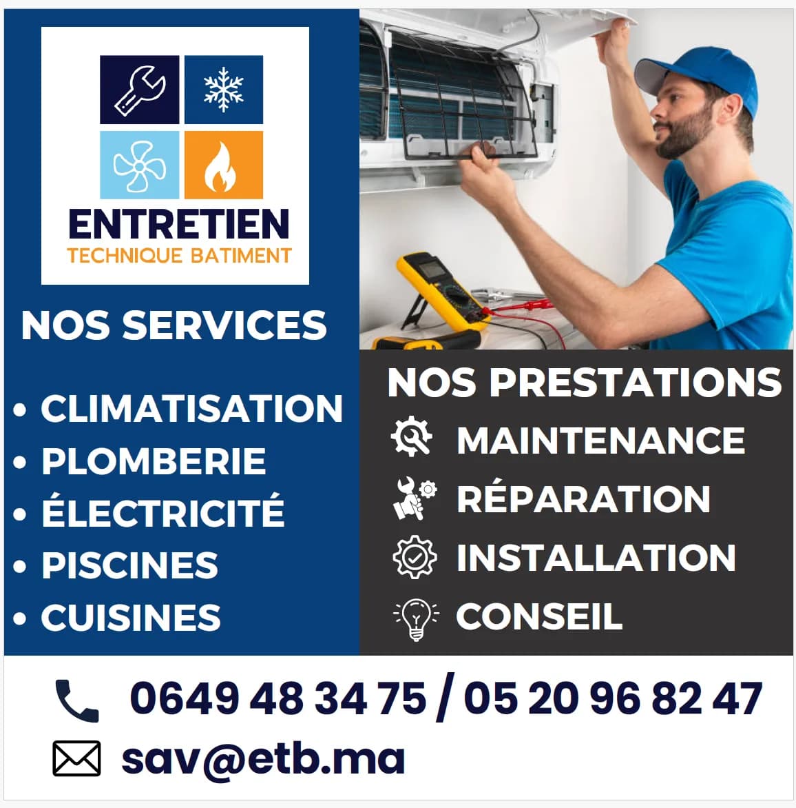 ENTRETIEN TECHNIQUE BATIMENT (ETB) — aperçu