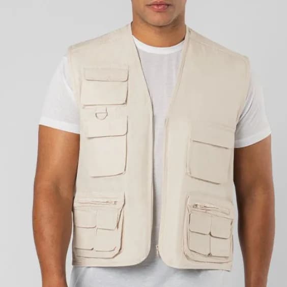 gilet de travail multipoches 