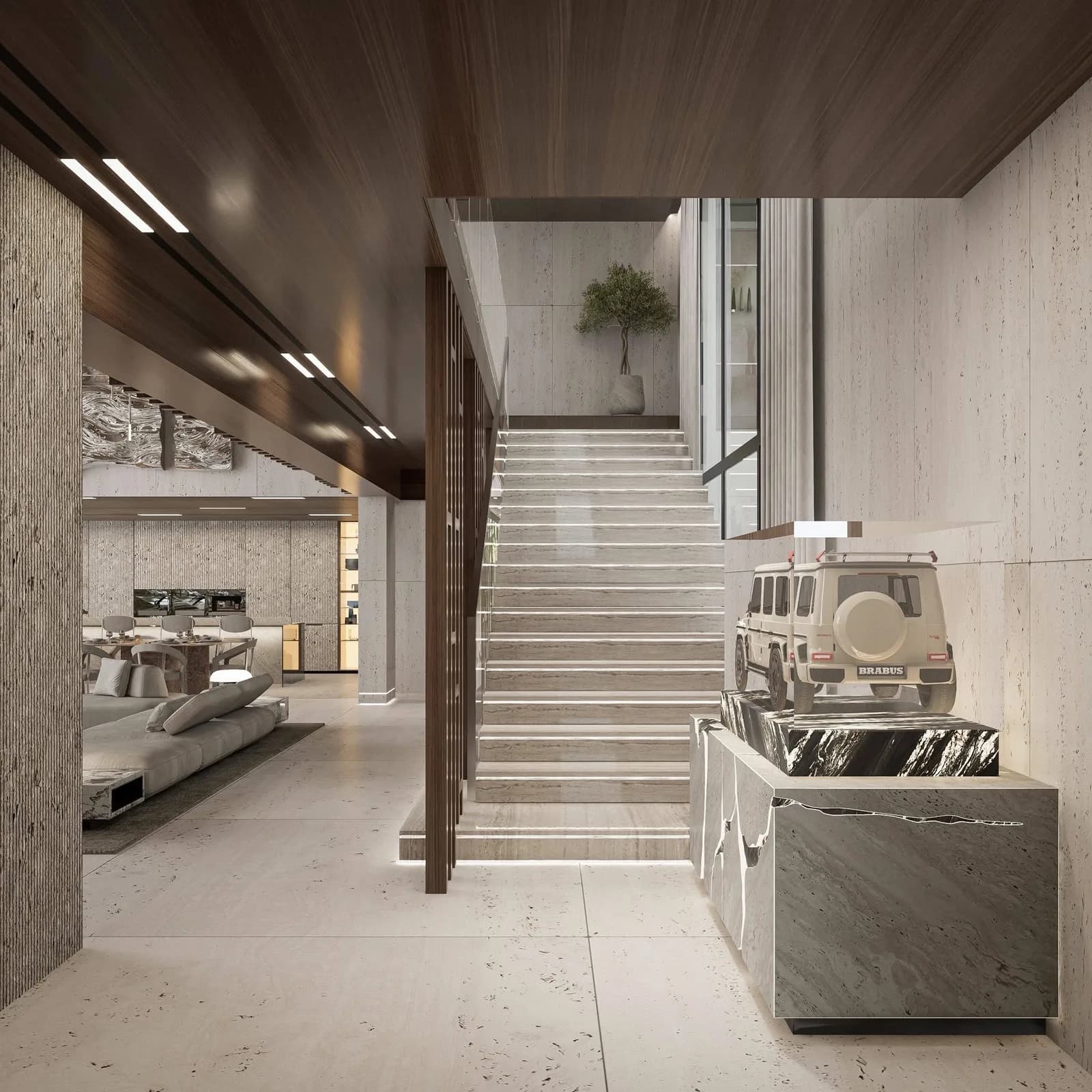 Salon contemporain 