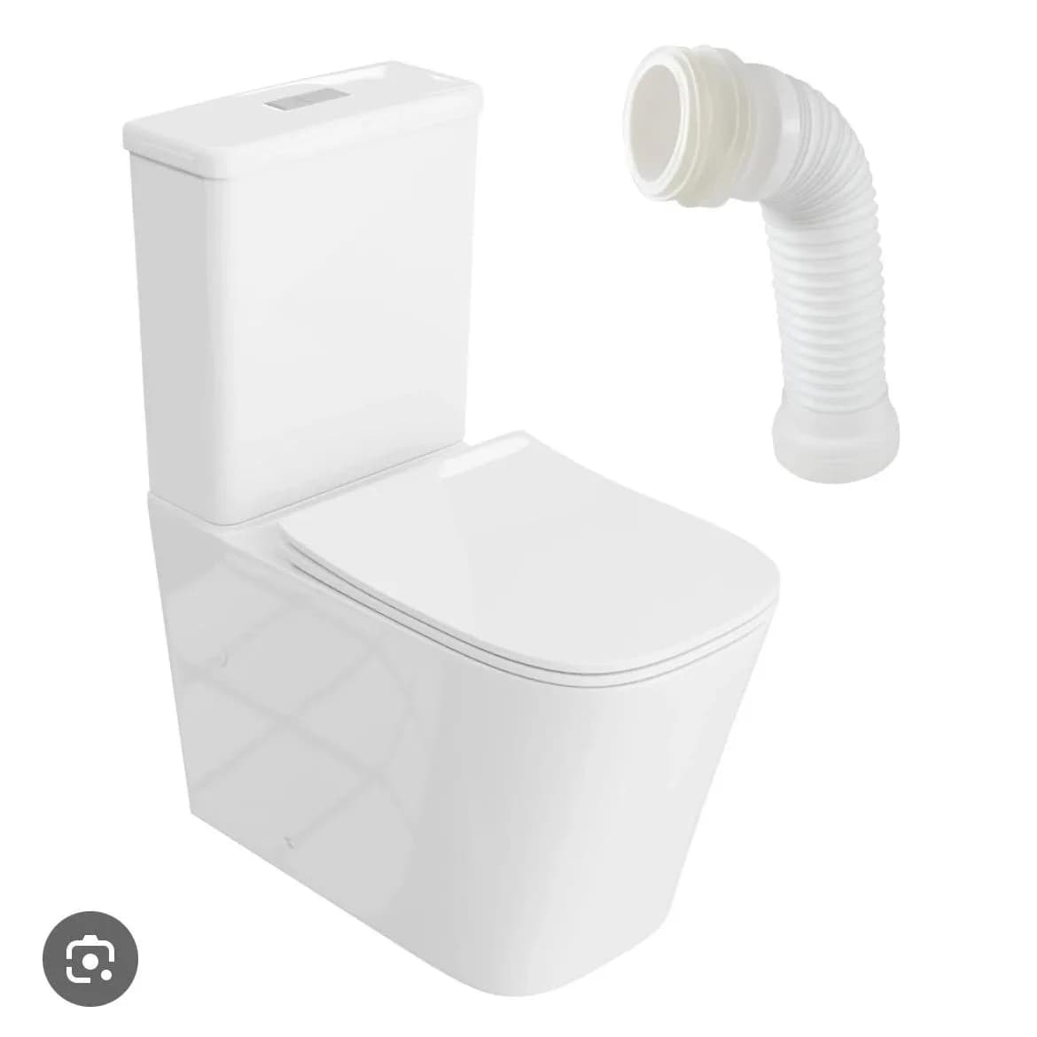 Cuvette de WC a poser encastré 
