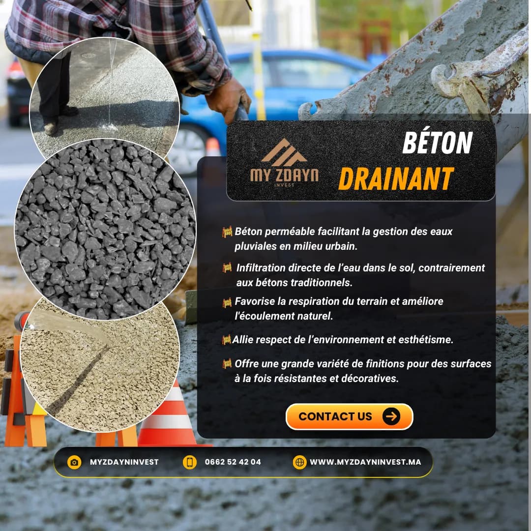 Béton decoratif