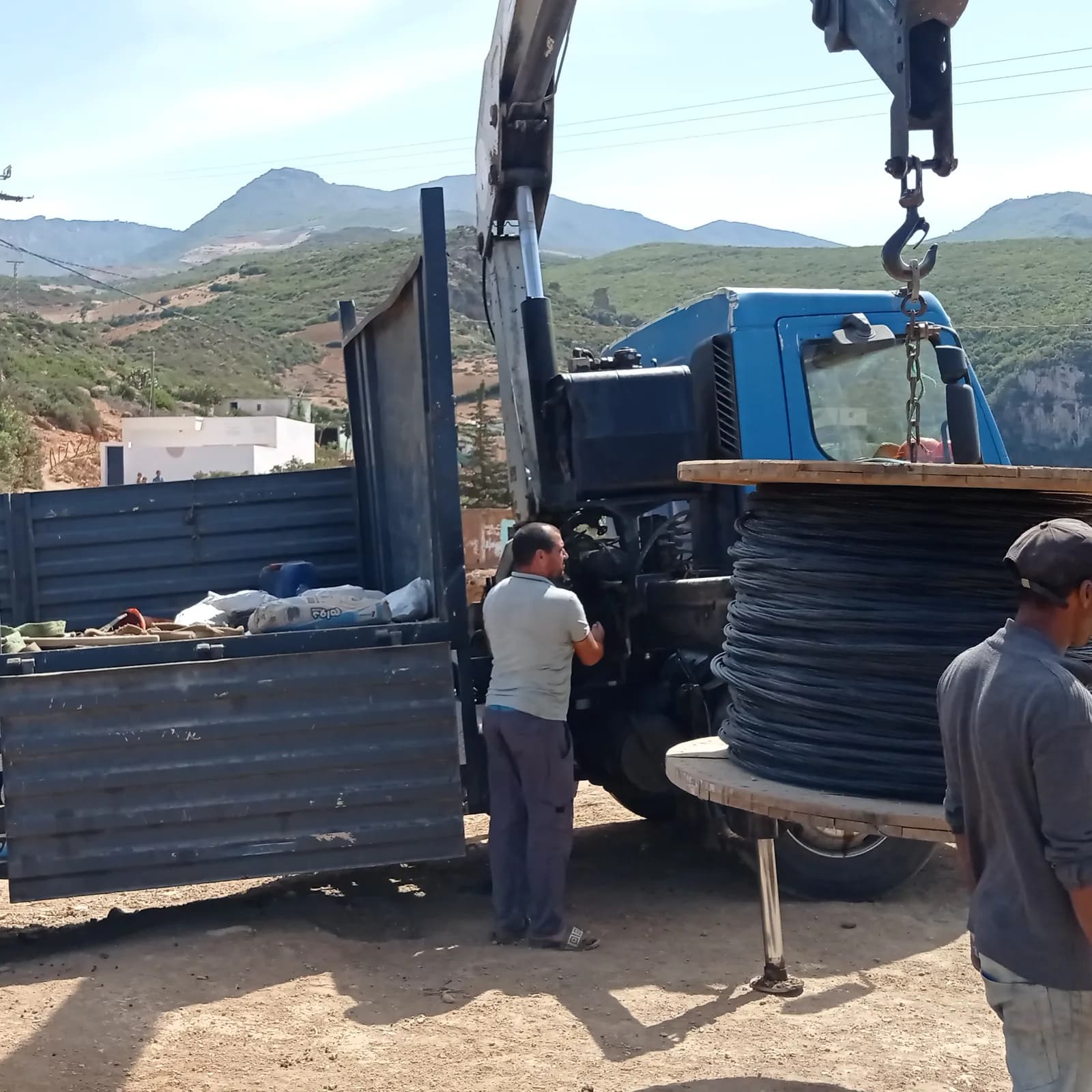 Déviation ligne BT commune de Talambout