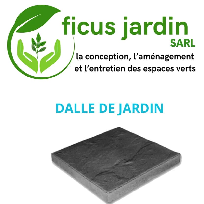 dalles de jardin