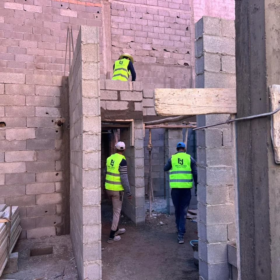 CONSTRUCTION D'UNE MAISON R+2