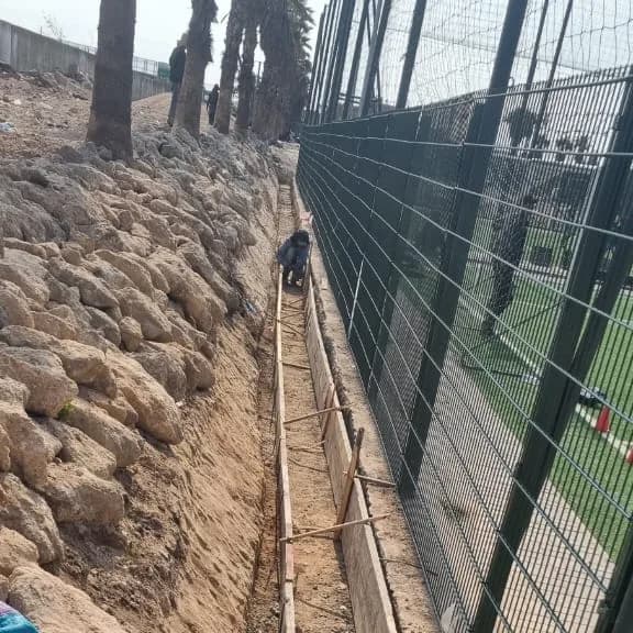 Amenagement de terrains de minifoot