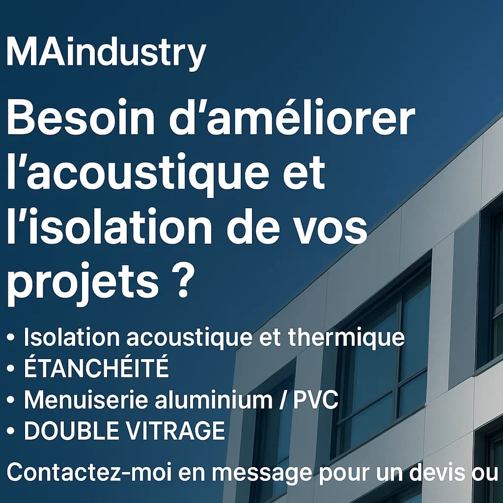 FENETRE ET PORTE EN PVC DOUBLE VITRAGE