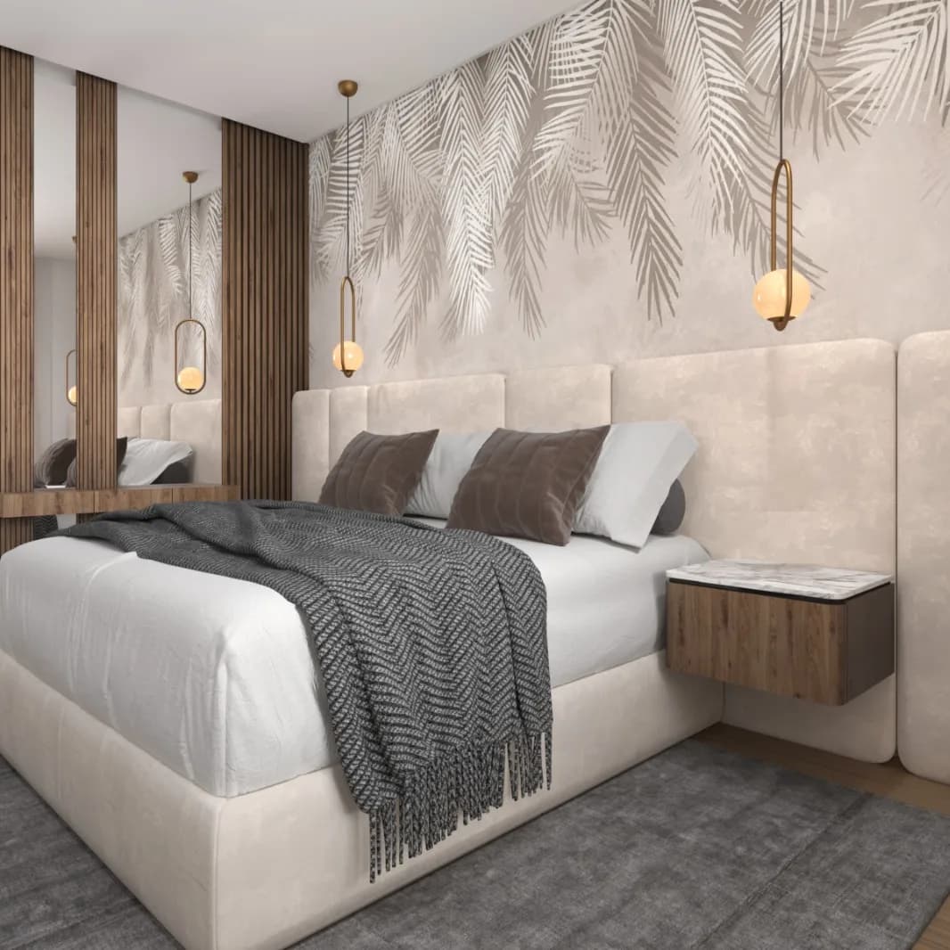 CHAMBRE PARENTAL APPARTEMENT TAZI 