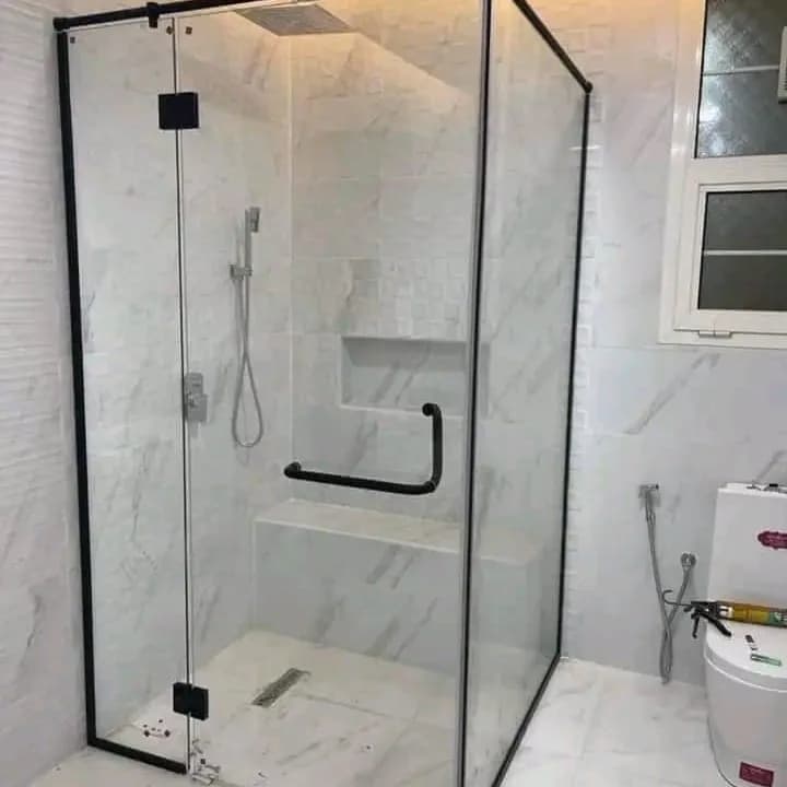 Cabine de douche en verre trempé
