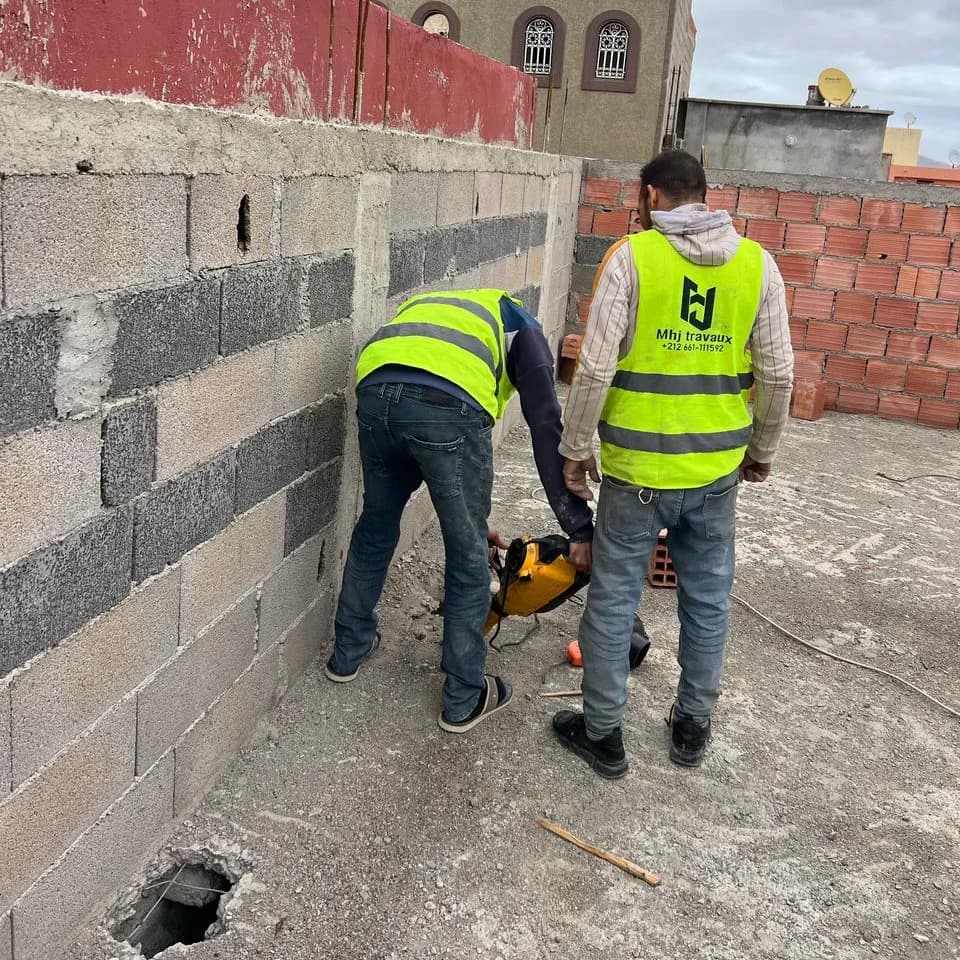 CONSTRUCTION D'UNE MAISON R+2