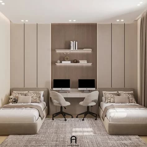 Modèle chambre d'enfant de luxe 