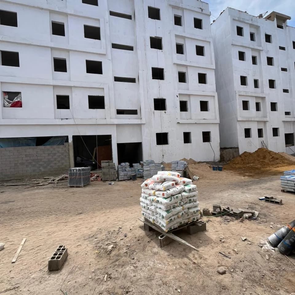 Construction d’un immeuble résidentiel