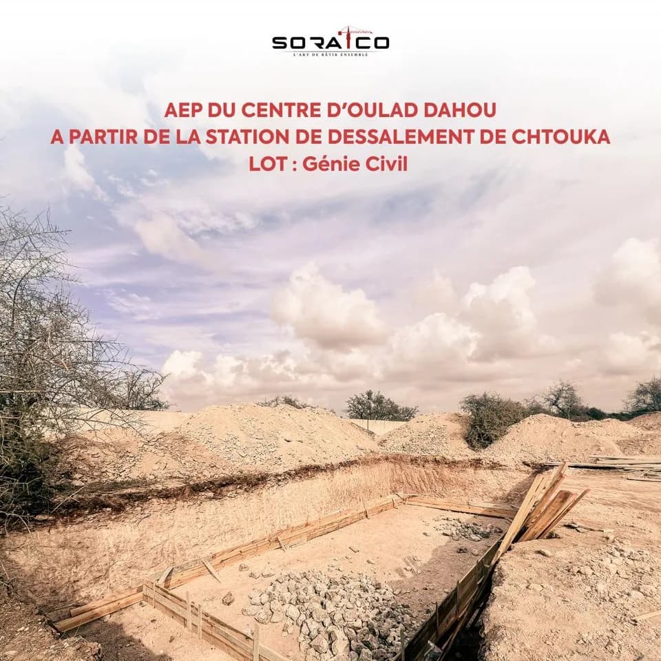 AEP Oulad Dahou - Lot Génie Civil