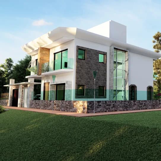 projet de villa style moderne