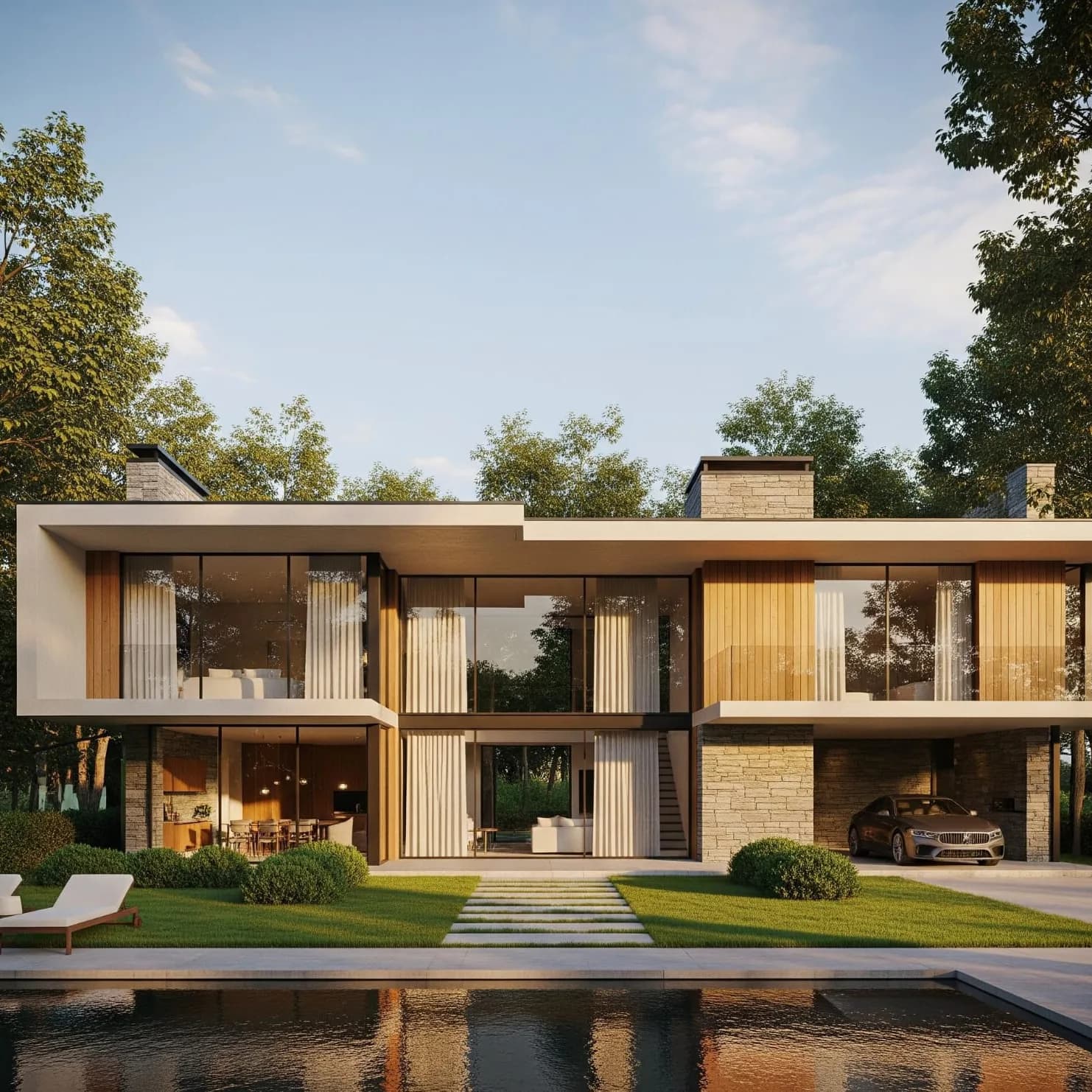 CONSTRUCTION D'UNE VILLA EN R+1 AVEC S/S