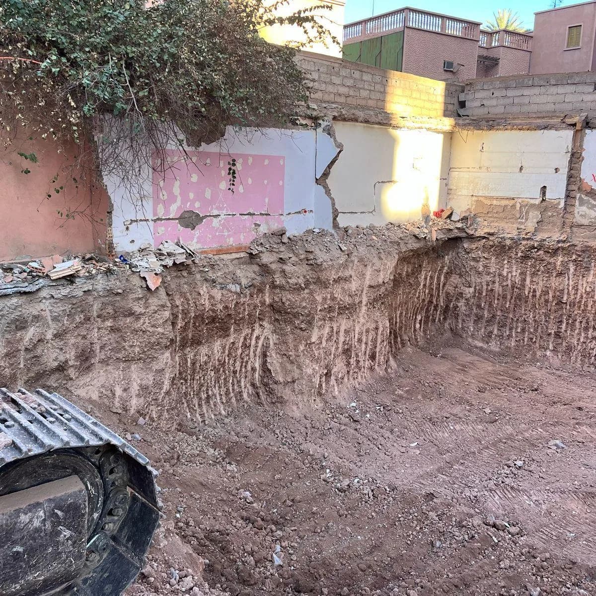 terrassement pour immeubles