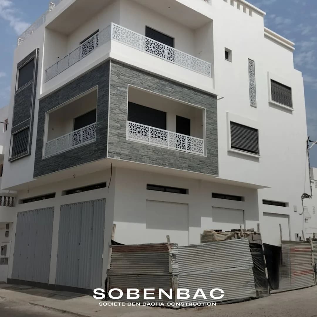 Reconstruction Immeuble R+2, Agadir 