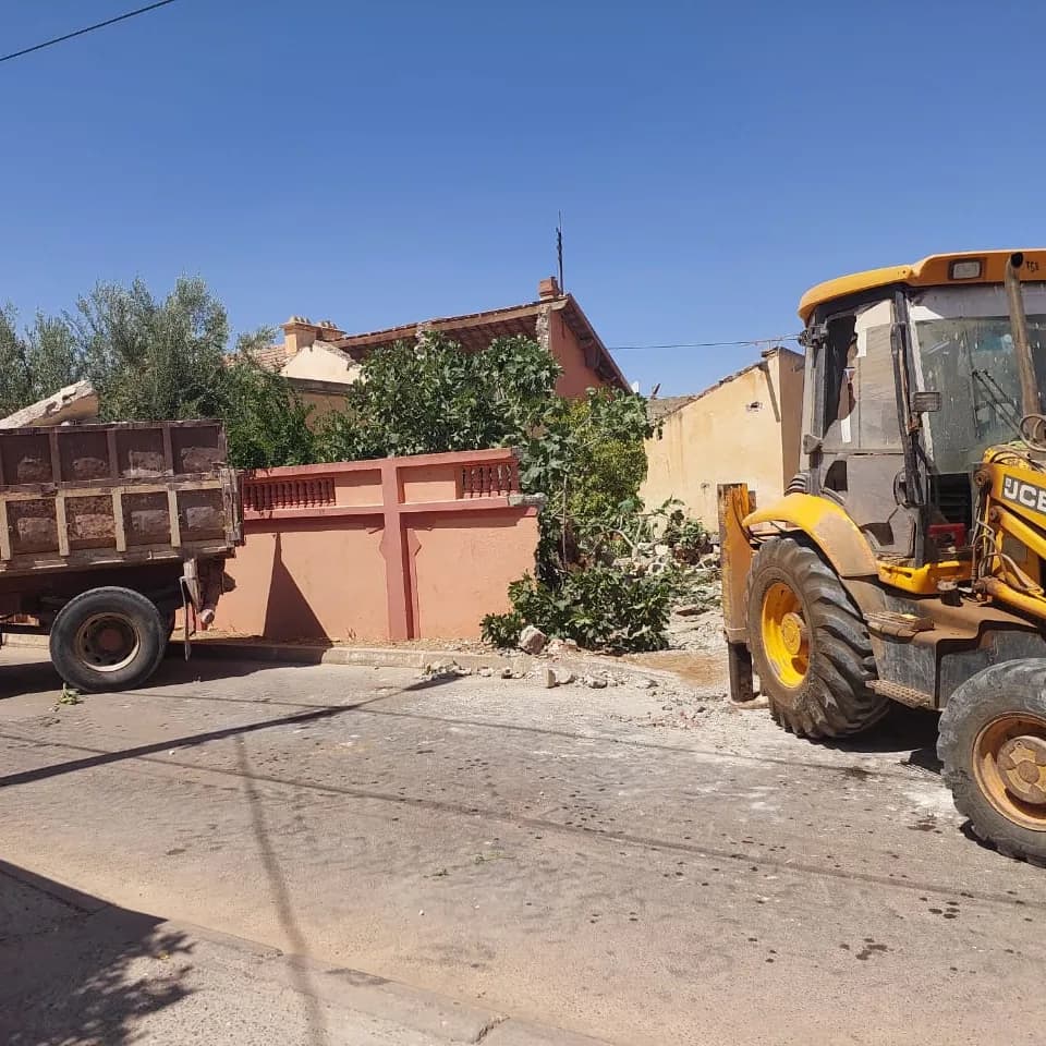 Démolition D'une Villa  RDC 