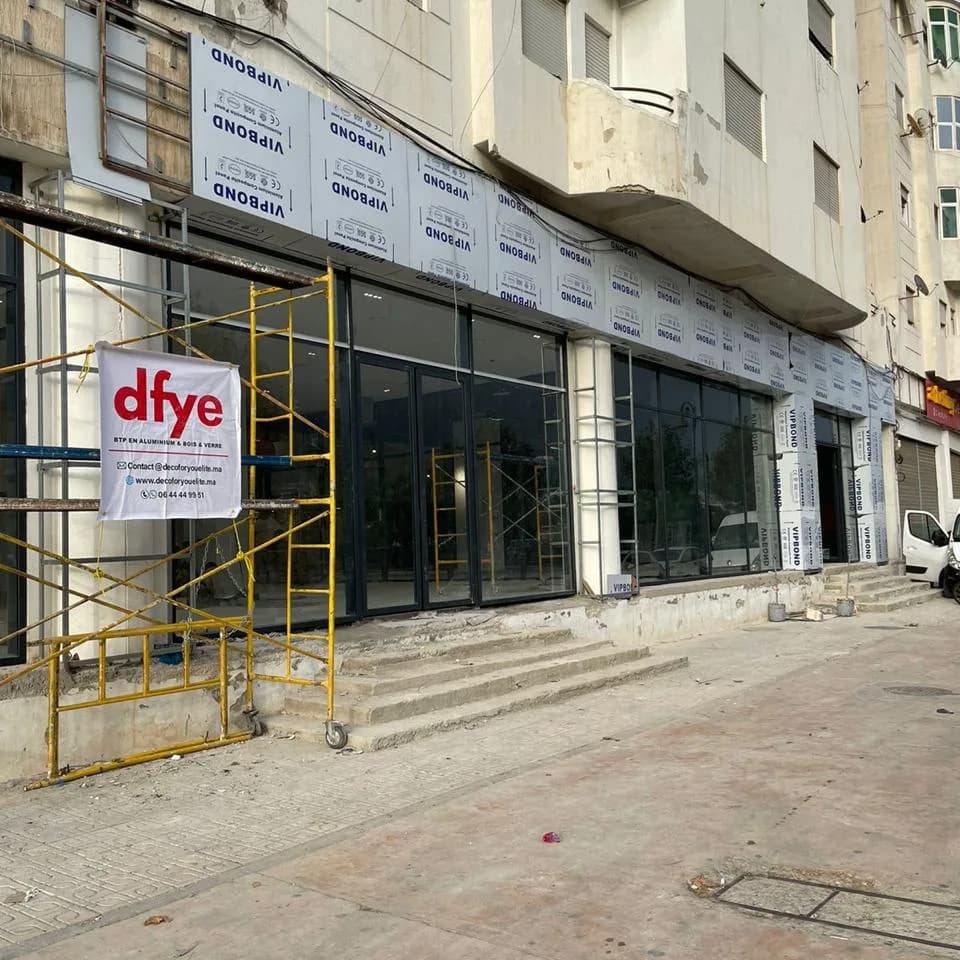 facade vetree et l'habillage de l'alucob