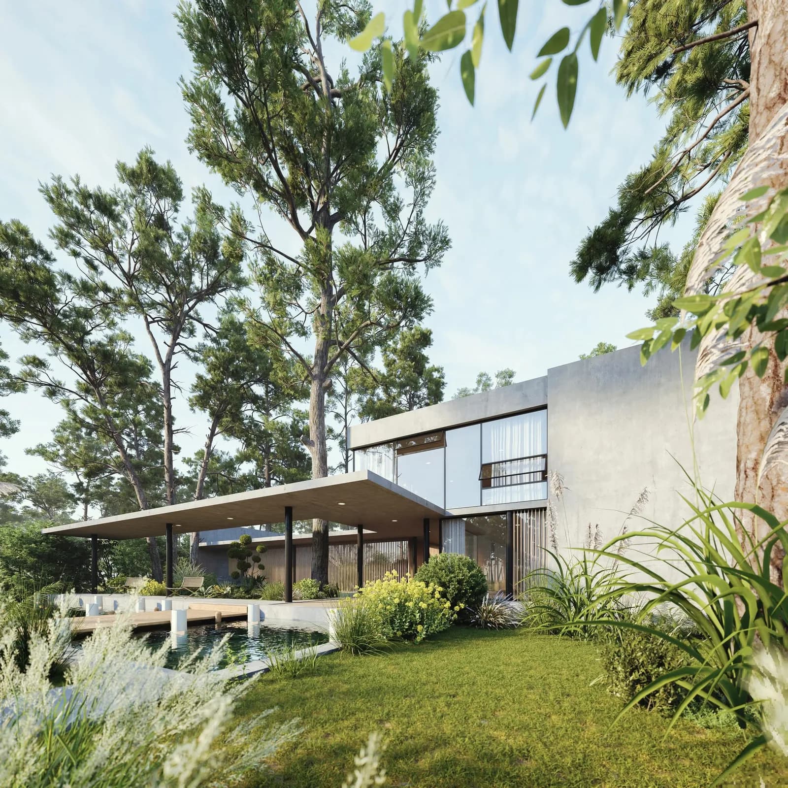 Maison Contemporaine à Bouskoura