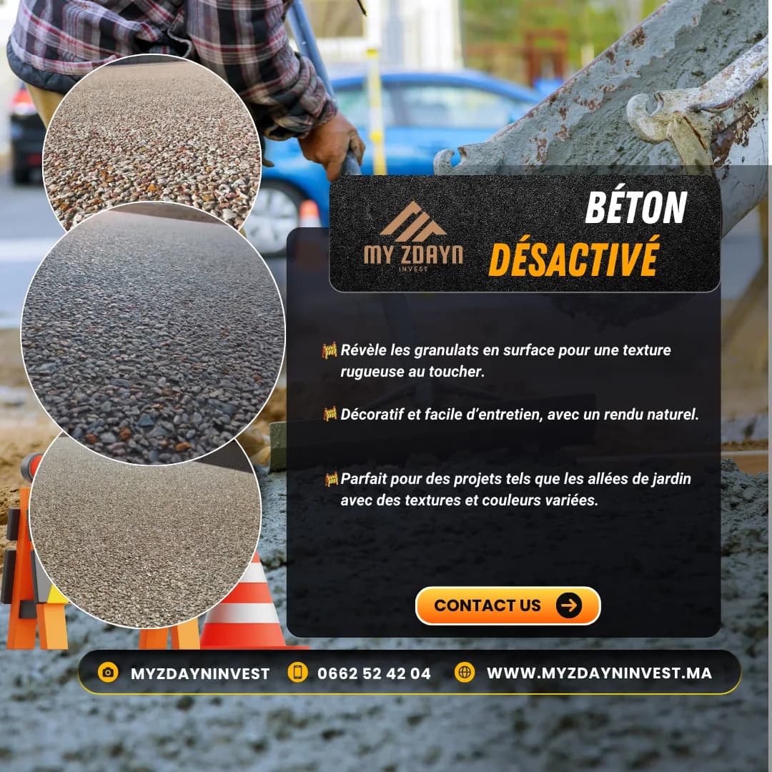 Béton decoratif