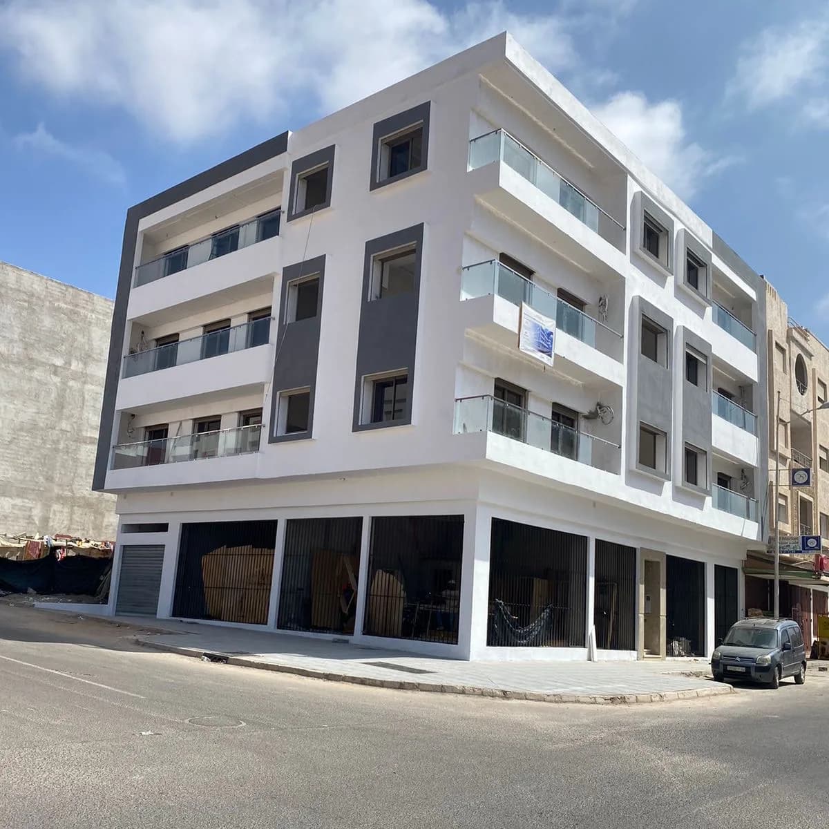 Construction d’un immeuble en R+3