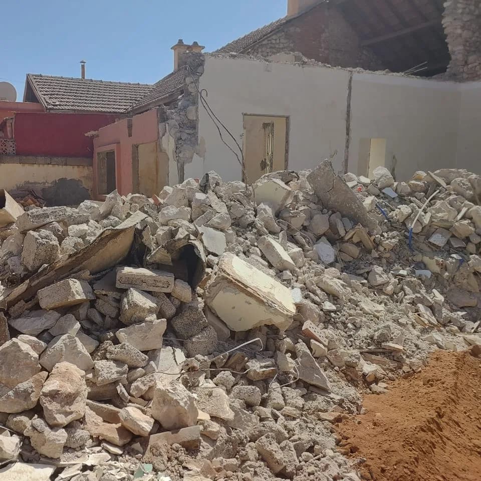 Démolition D'une Villa  RDC 