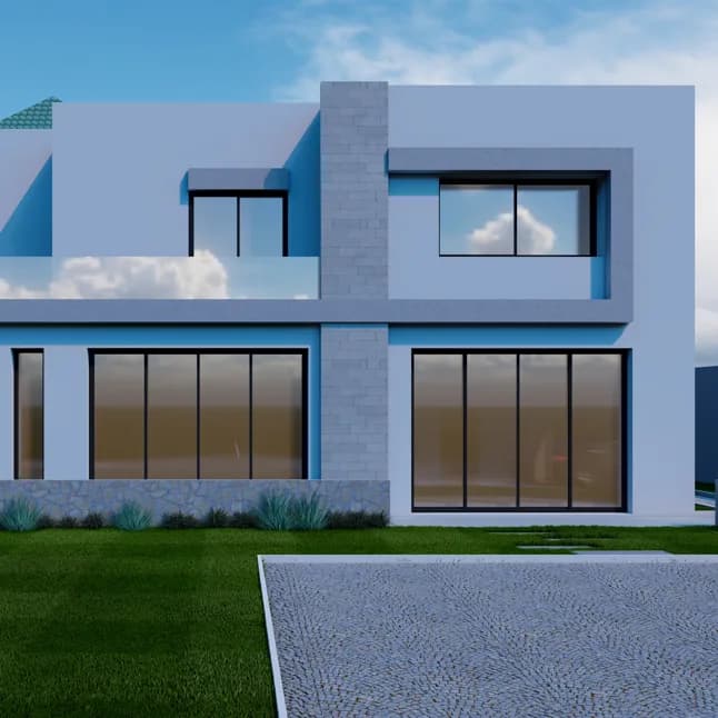 projet de villa style coloniale