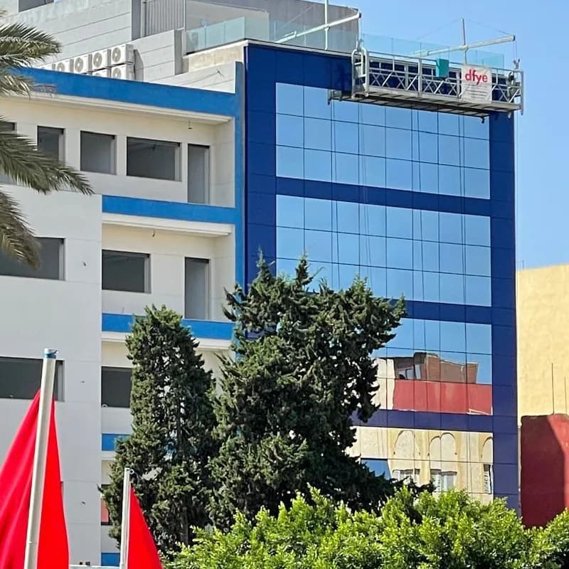 Mur-rideau (facade vetree) 