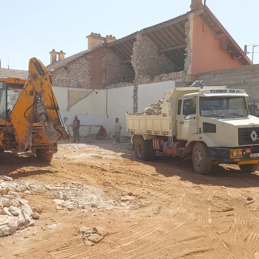 Démolition D'une Villa  RDC 