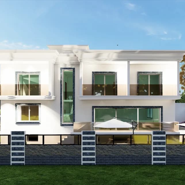 projet de villa style néoclassique