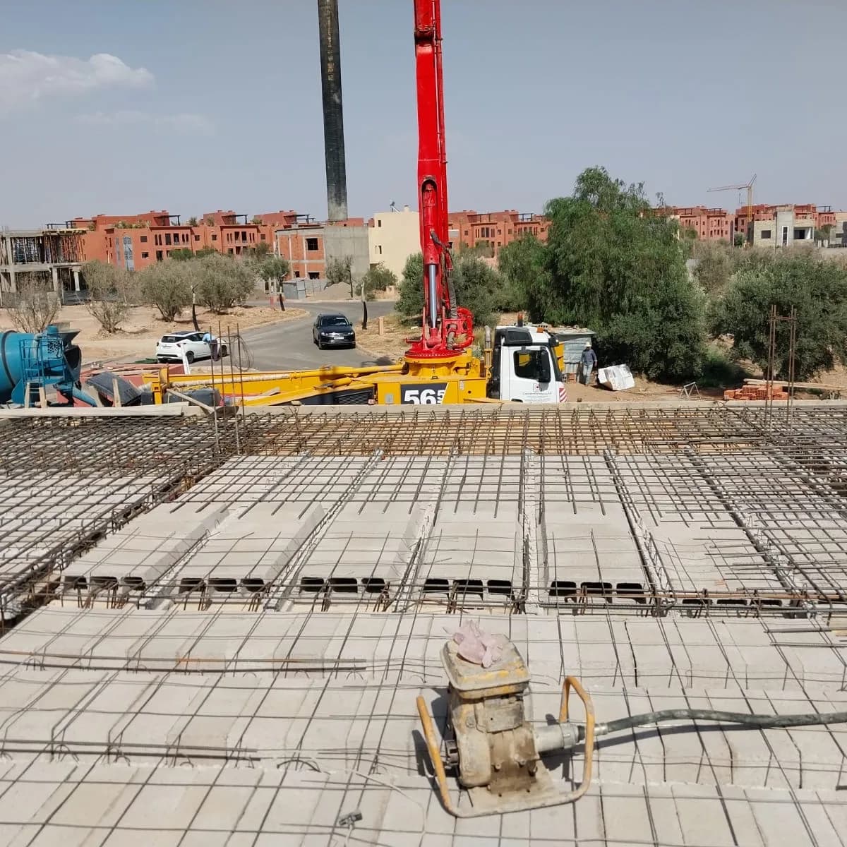 Différents projets de construction