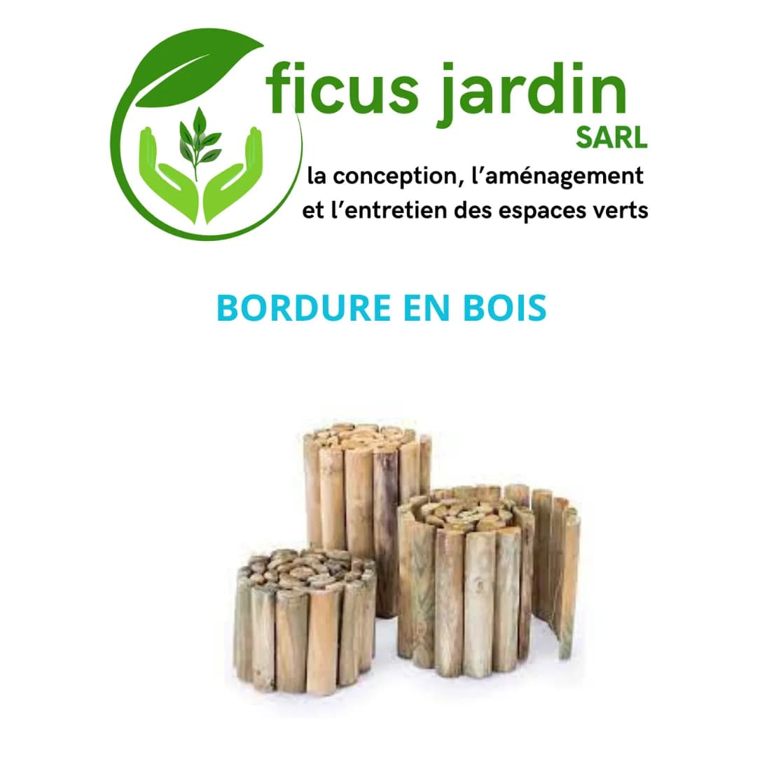 Les bordures en bois