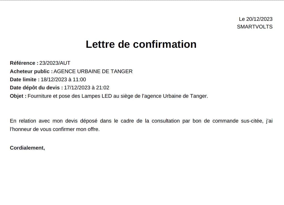 Fourniture et pose des Lampes LED