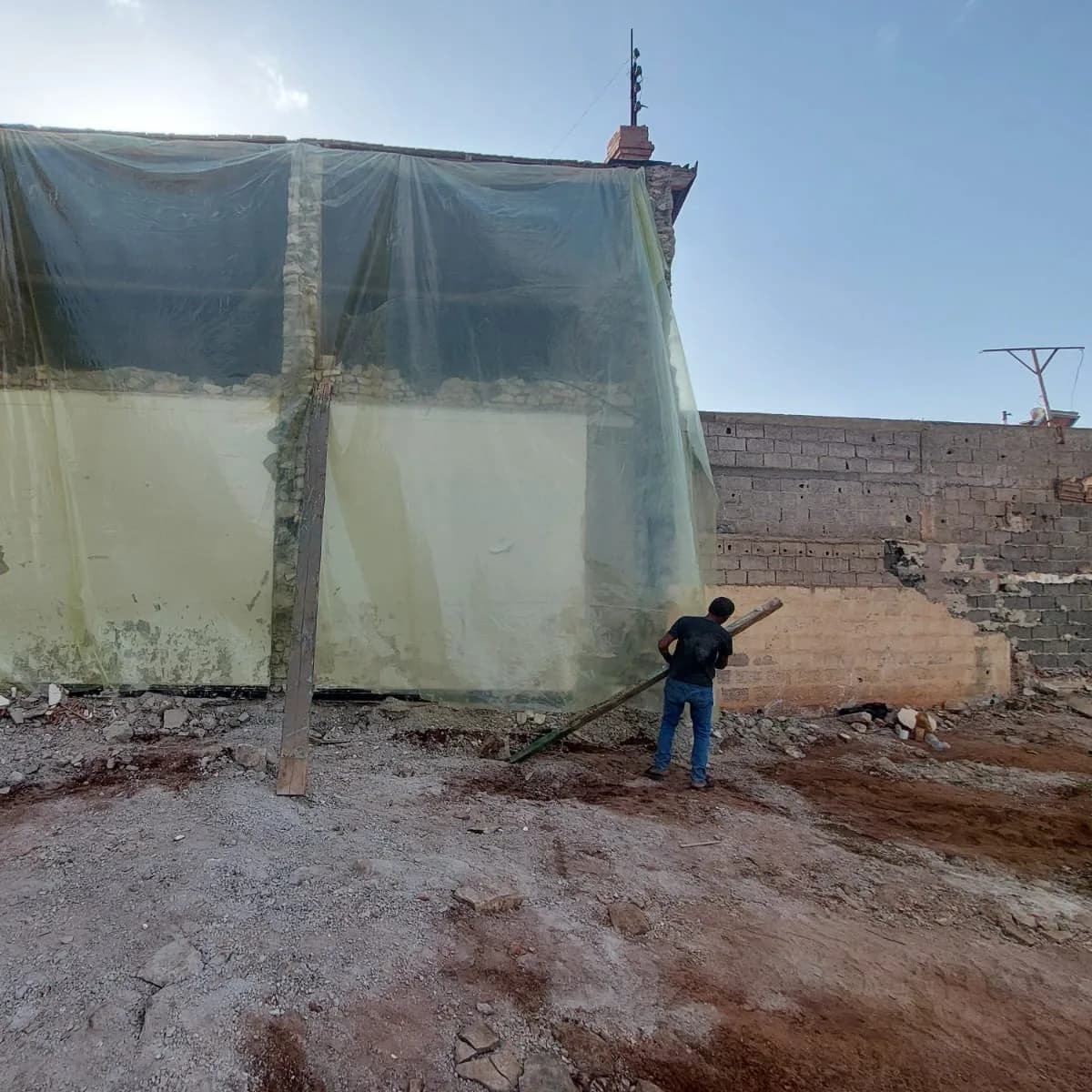 Démolition D'une Villa  RDC 