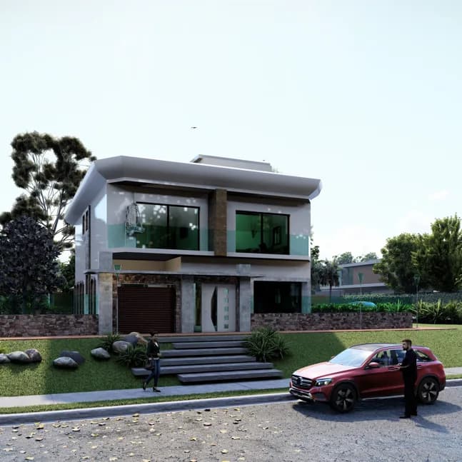 projet de villa style moderne