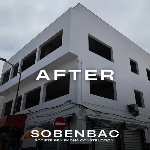 Métamorphose d'un Immeuble Commercial