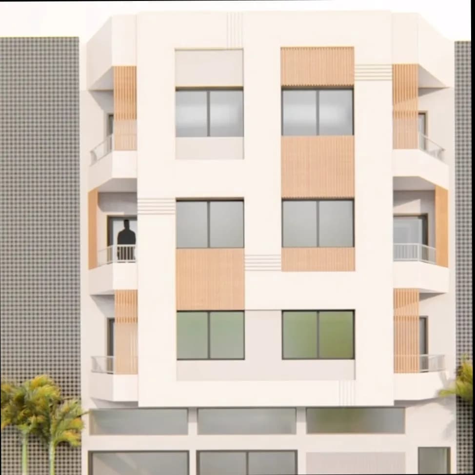 Immeuble en ss/SOL, rdc et r+3