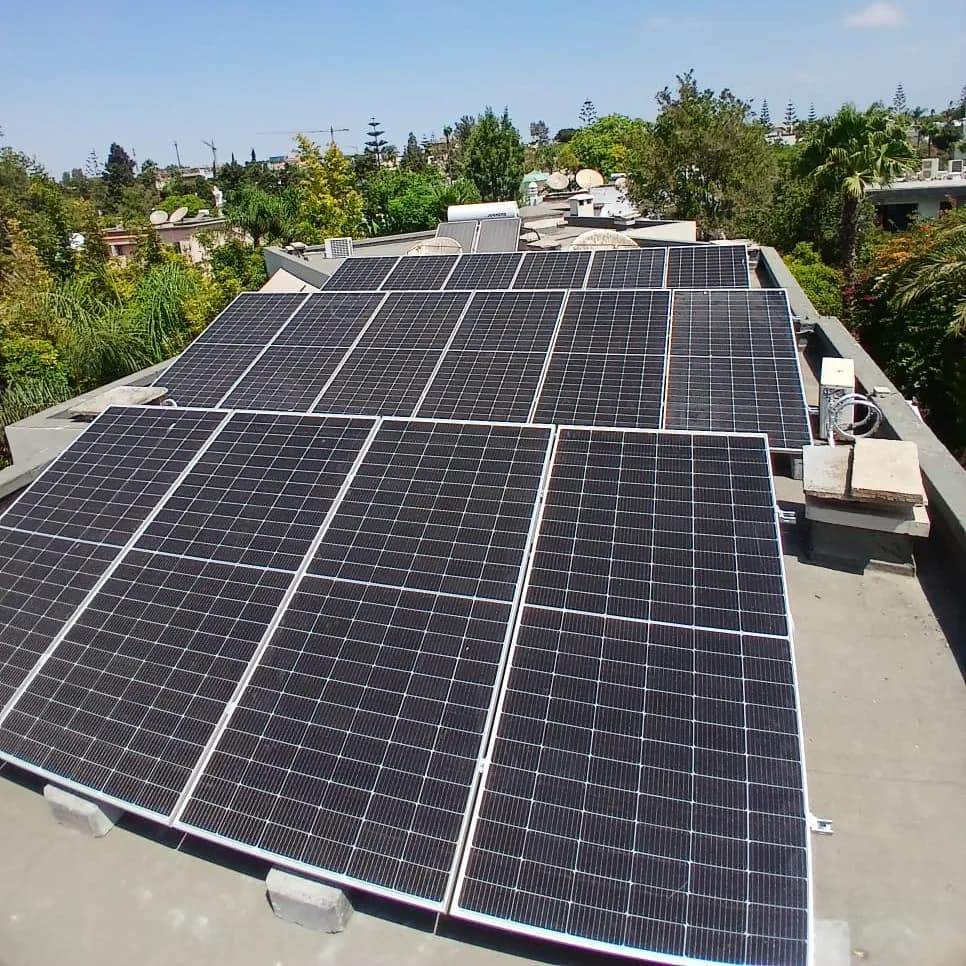 Villa California : solaire 12 kWc