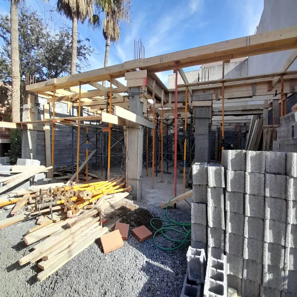 Construction Villa R+2