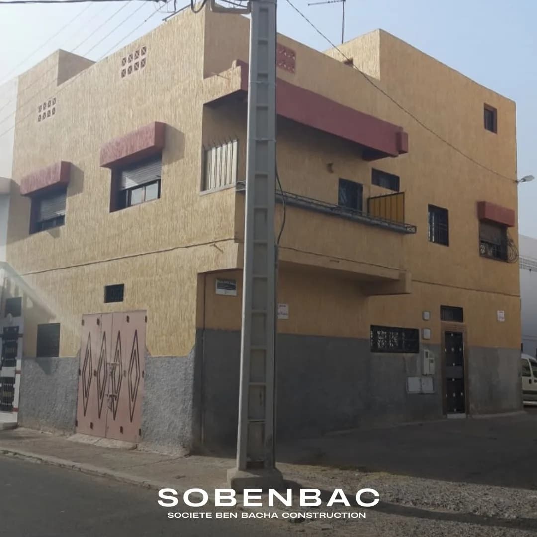 Reconstruction Immeuble R+2, Agadir 