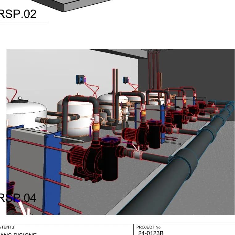 Piscine semi-olympique