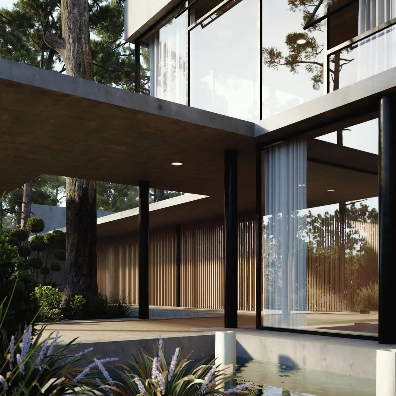 Maison Contemporaine à Bouskoura