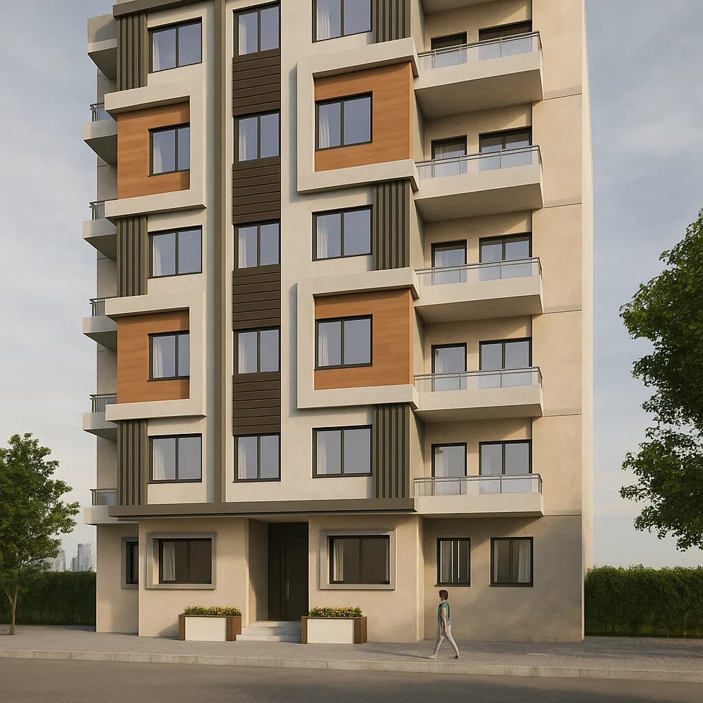 CONSTRUCTION D'UN IMMEUBLE EN R+5 